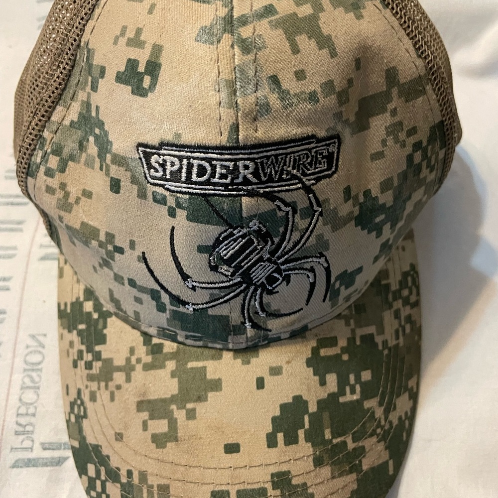 Spiderwire Camo Trucker Hat